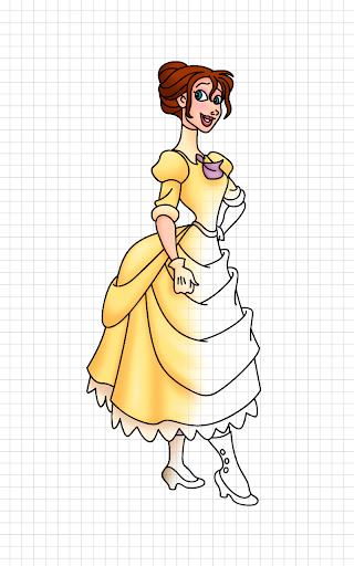 Screenshot How to Draw Princess Lessons