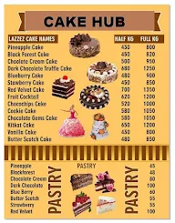 Cake Crush menu 1