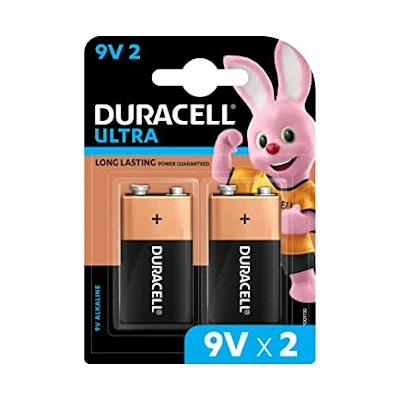 Duracell Ultra Alkaline Battery 9v Aaa - 2 pcs