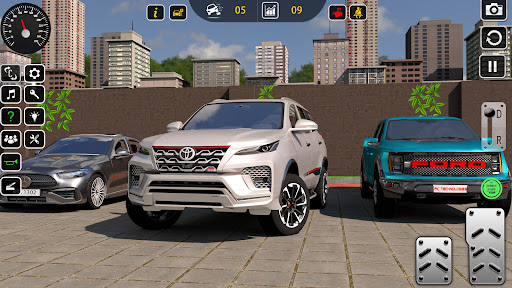 Screenshot Modern Car Parking Sim 3D Game