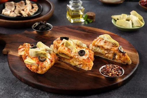 Stuffed Pizza Bread - Artichoke And Olive