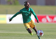 Kudakwashe Mahachi of Lamontville Golden Arrows aduring the Absa Premiership match between Golden Arrows and SuperSport United at Princess Magogo Stadium on January 14, 2018 in Durban, South Africa. 