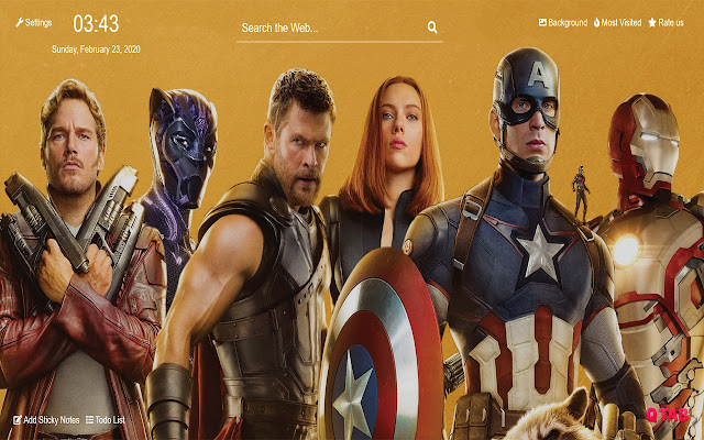 Avengers Endgame Wallpapers New Tab HD