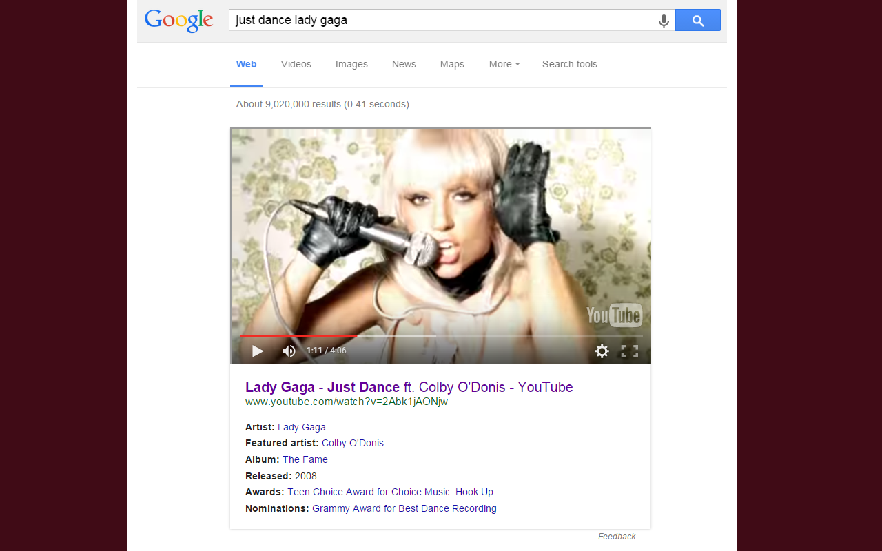 Youtube Embeds in Google Search Preview image 0