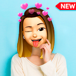 Cover Image of Download Face Emoji Stickers 3D Photo Editor 21 APK