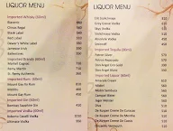 Bliss Bar menu 1