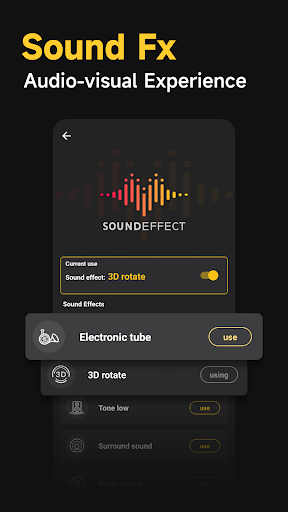 Screenshot Music Player with Equalizer