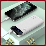 Cục Xạc Sạc Dự Phòng Mini 10000Mah Wk Design Wp - 161 Pin Dự Phòng Sạc Nhanh 2A Có Thể Dùng Cho 2 Thiết Bị Cùng Lúc