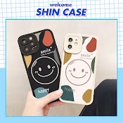 Ốp Lưng Iphone Color Smile Cạnh Vuông 6/6Plus/6S/6Splus/7/7Plus/8/8Plus/X/Xr/Xs/11/12/13/Pro/Max/Plus/Promax