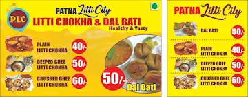 Patna Litti City menu 