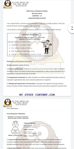 BUSINESS STUDIES CLASS 12 REVISION NOTES