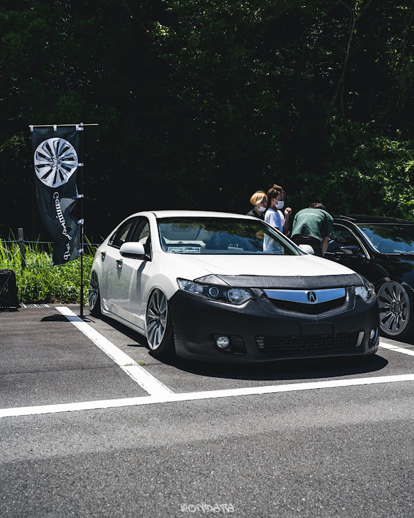 アコードのデモカーエントリー・genuinewheelsJP・アコード・CU2に関するカスタム事例の投稿画像1枚目