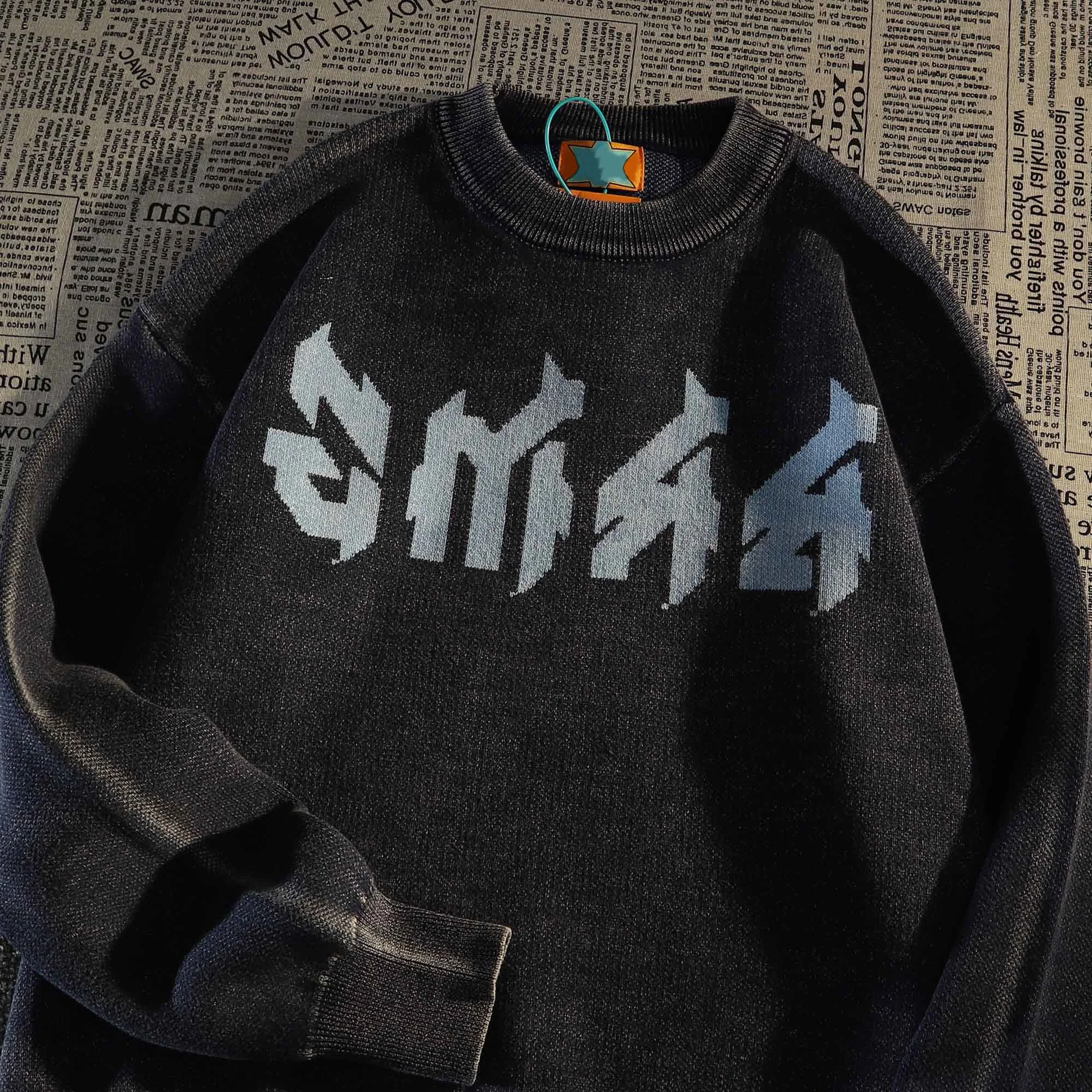 Title 1, Sweat-shirt homme style paresseux American Retr...