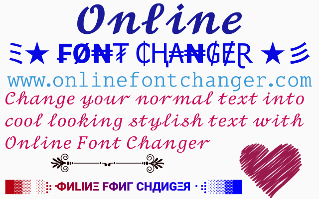 Online Font Changer ➜ #?⚡(☉̃ₒ☉) ⭐ Font Style Preview image 2