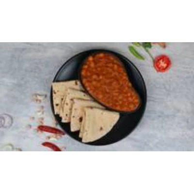 Chole Masala+Phulka [4 Pieces]