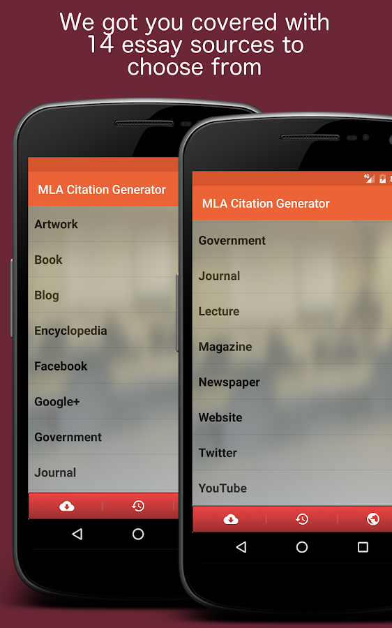 MLA Citation Generator - Android Apps on Google Play