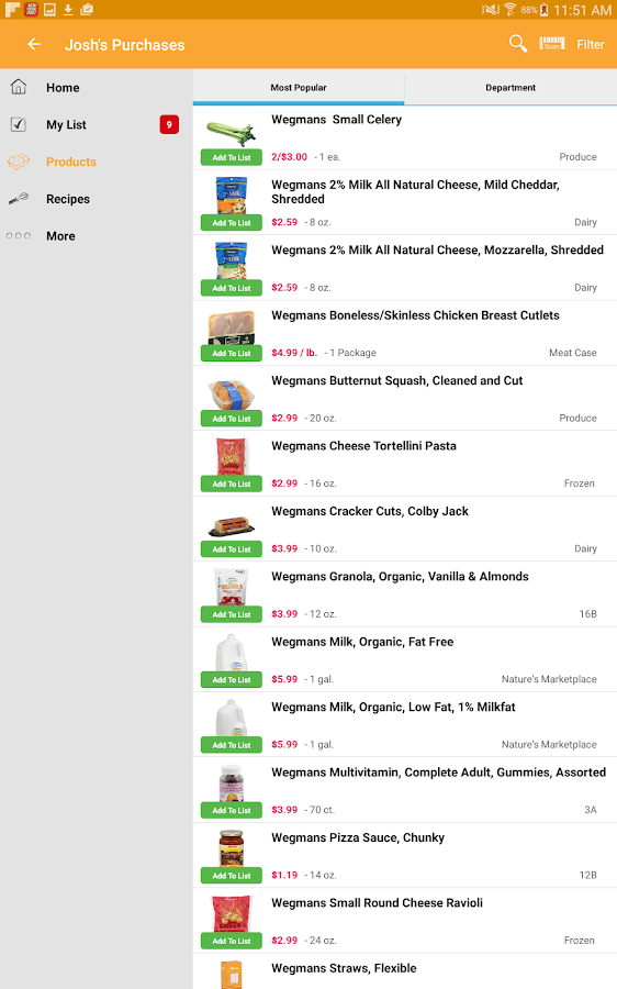Wegmans Android Apps on Google Play