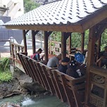 hot springs runnings through the city of Beitou, Taiwan in Beitou, Taiwan 