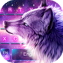 ダウンロード Galaxy Night Wolf keyboard をインストールする 最新 APK ダウンローダ