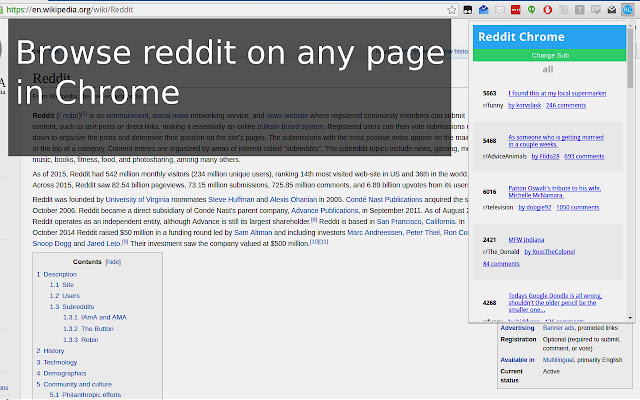 Reddit Chrome