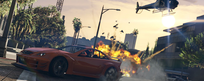 Grand Theft Auto 5 - Chrome Wallpapers marquee promo image