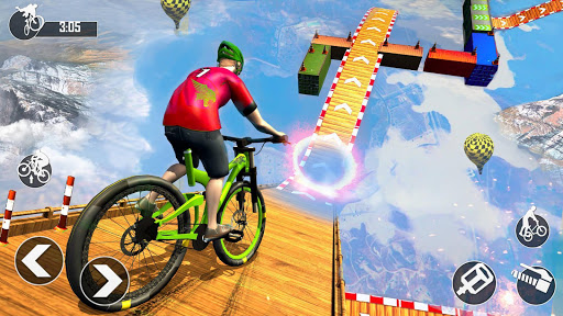 tiny bicycle stunt hero  APK MOD screenshots 2