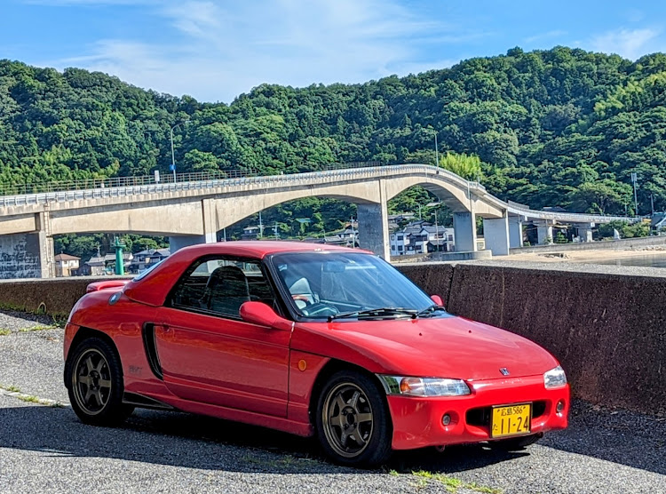 ビートのドライブ・周防大島・潮風公園みなとオアシスゆう・AZ-1に関するカスタム事例の投稿画像5枚目