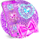 Pink Glitter Diamond Sparkling Theme icon