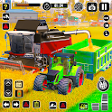 Icon Tractor Farming Game Harvester