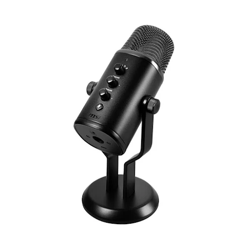 Thiết bị Microphone streaming MSI IMMERSE GV60 (màu đen) (OS3-XXXX002-000)