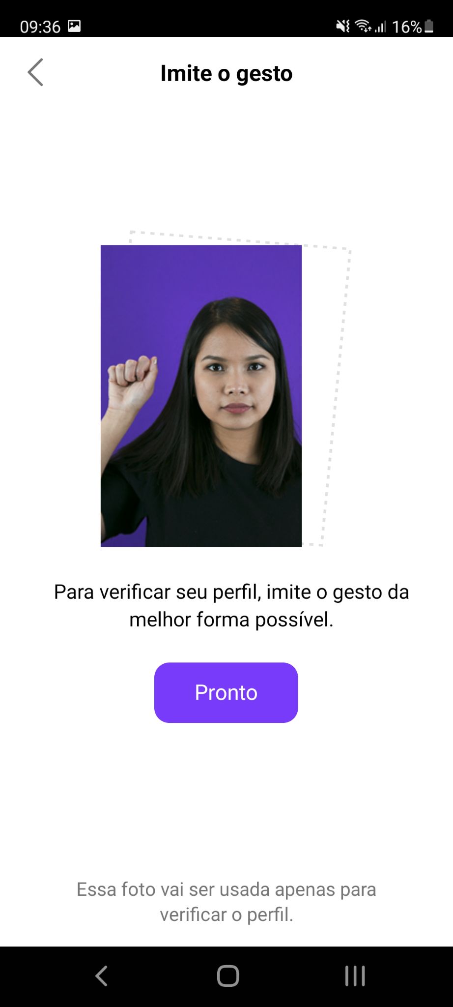 Verificar conta do Badoo