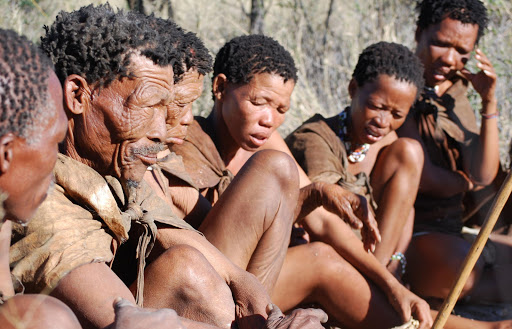 San people. File photo