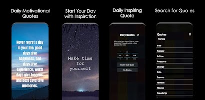 Quotes” Daily Inspiration Screenshot