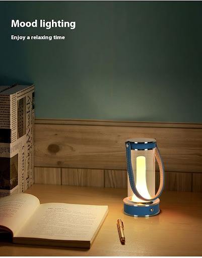 Title 6, Creative Rechargeable Atmosphere Camping Leathe...