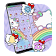 Purple Rainbow Kitty Theme icon