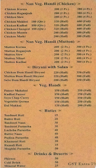 Cafe Purani Dilli menu 2