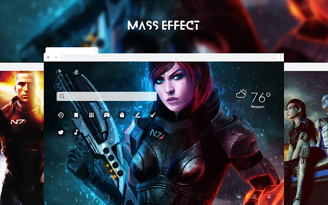 Mass Effect HD Wallpapers New Tab