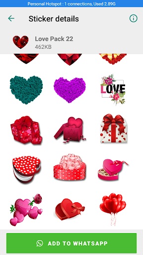 New Love Stickers 2020 - WAStickerApps