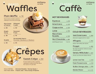 Milano Ice cream menu 6