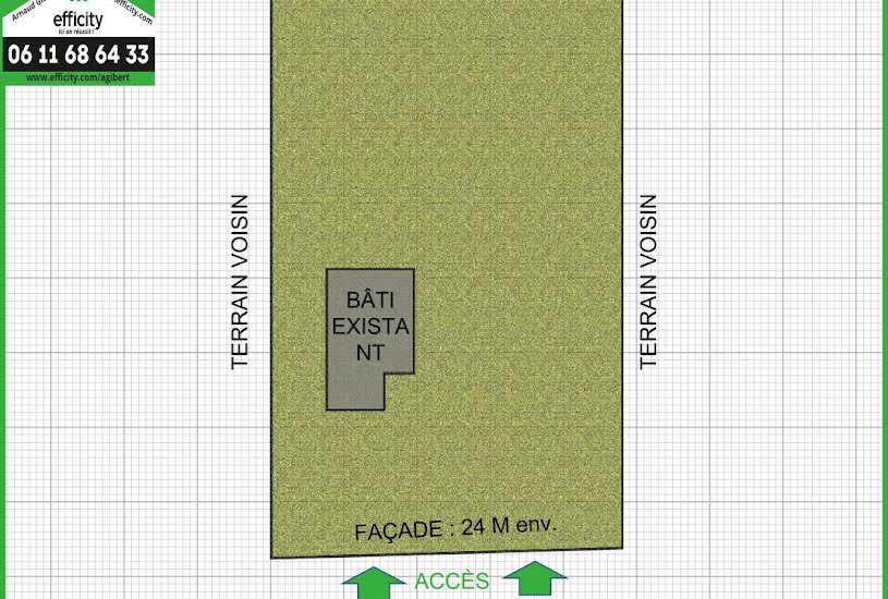  Vente Terrain à bâtir - à Bezons (95870) 