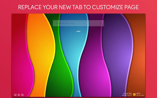 Colors Wallpaper HD Custom New Tab