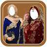 Hijab With Saree Photo Montage icon