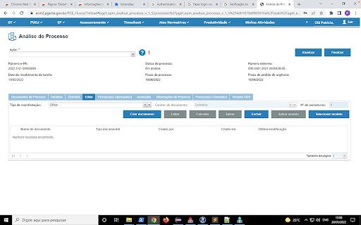 Desenvolvimento MV3 OT-BAHIA