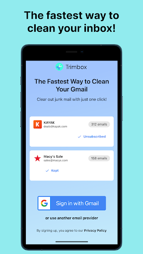 Screenshot Trimbox: Easy Email Cleaner