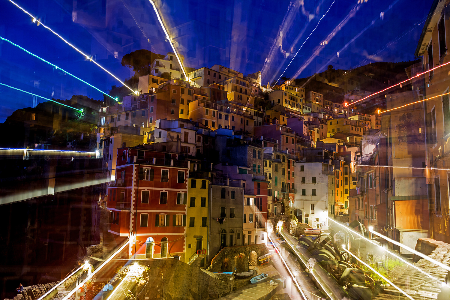 Riomaggiore psichedelica di LucaMonego