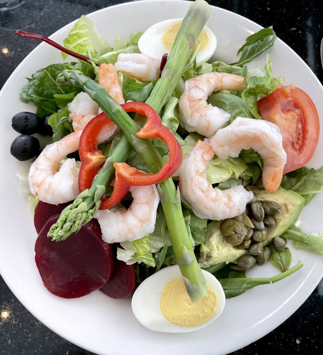 Shrimp Louis salad