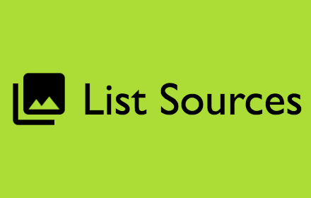 List Sources Preview image 0