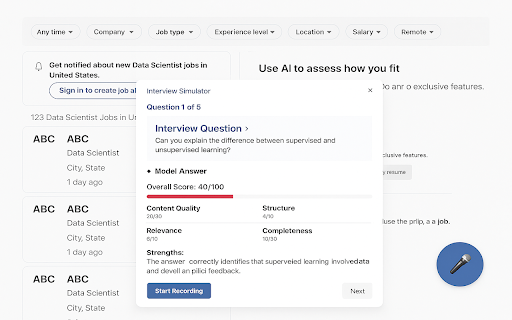 PrepWise: LinkedIn Interview AI screenshot 4