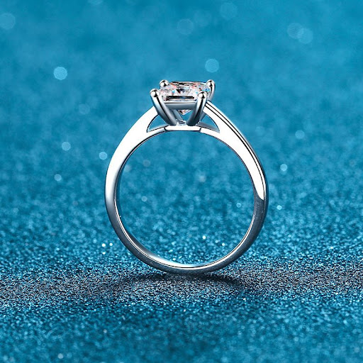 Title 4, 925 Sterling Silver Ring with Special Shape, 1 ...