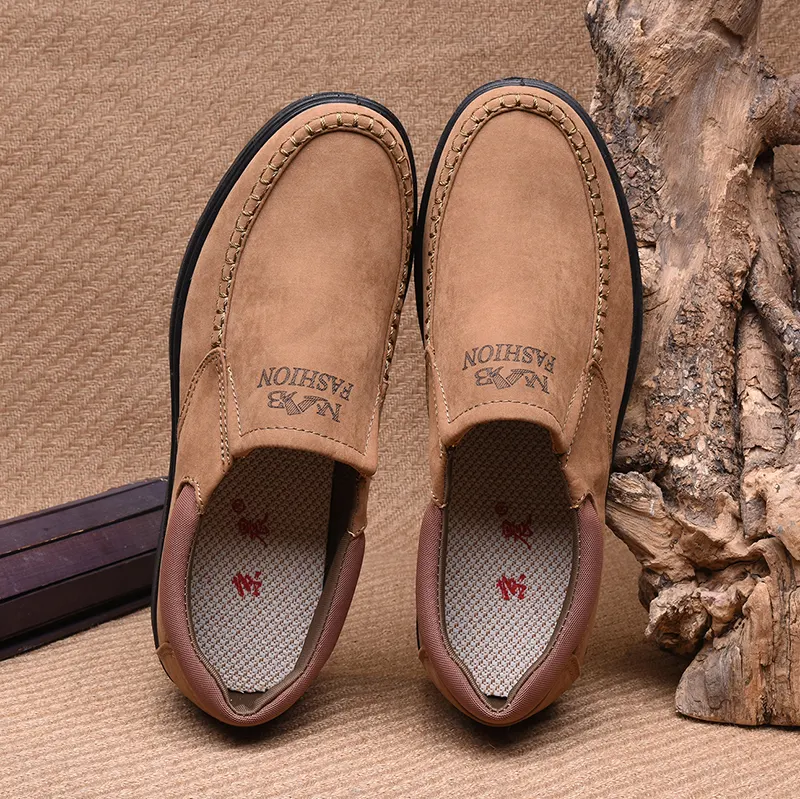 Breathable Casual Cloth Shoes for Middle-aged Men, Extra Large Size, Deodorant Feature for all-day comfort and freshness